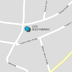 Karte LKG Bad Hersfeld
